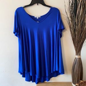 NWT- Green Envelope Blue Swing T-Shirt